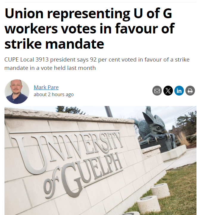 Guelph Today News Article