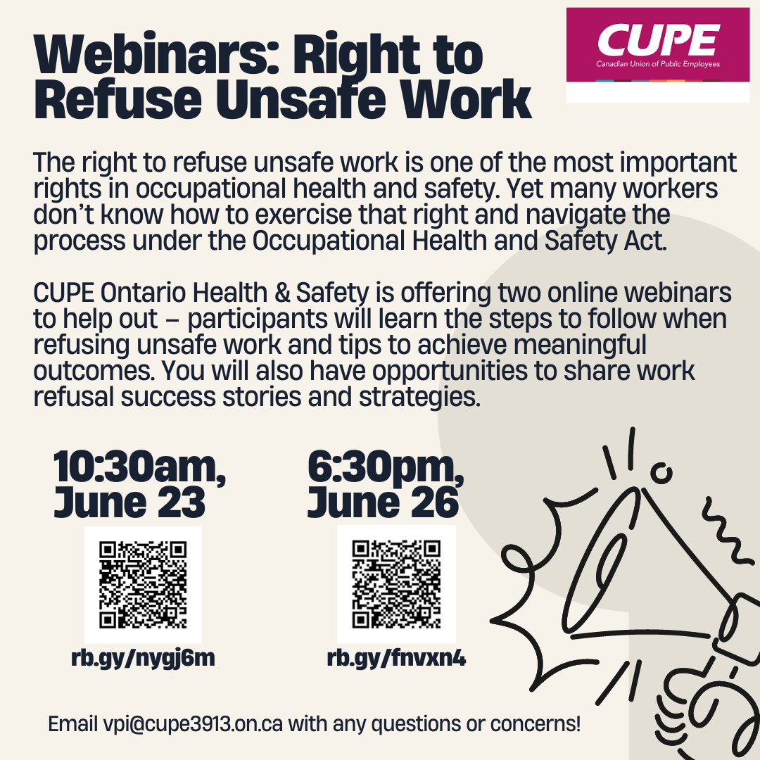 CUPE Ontario Webinar