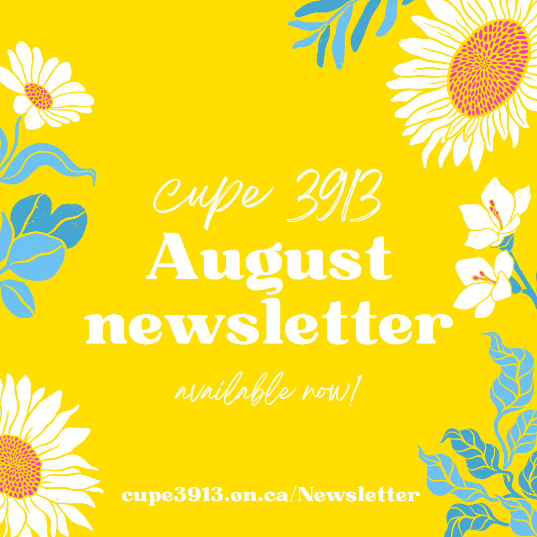 August Newsletter
