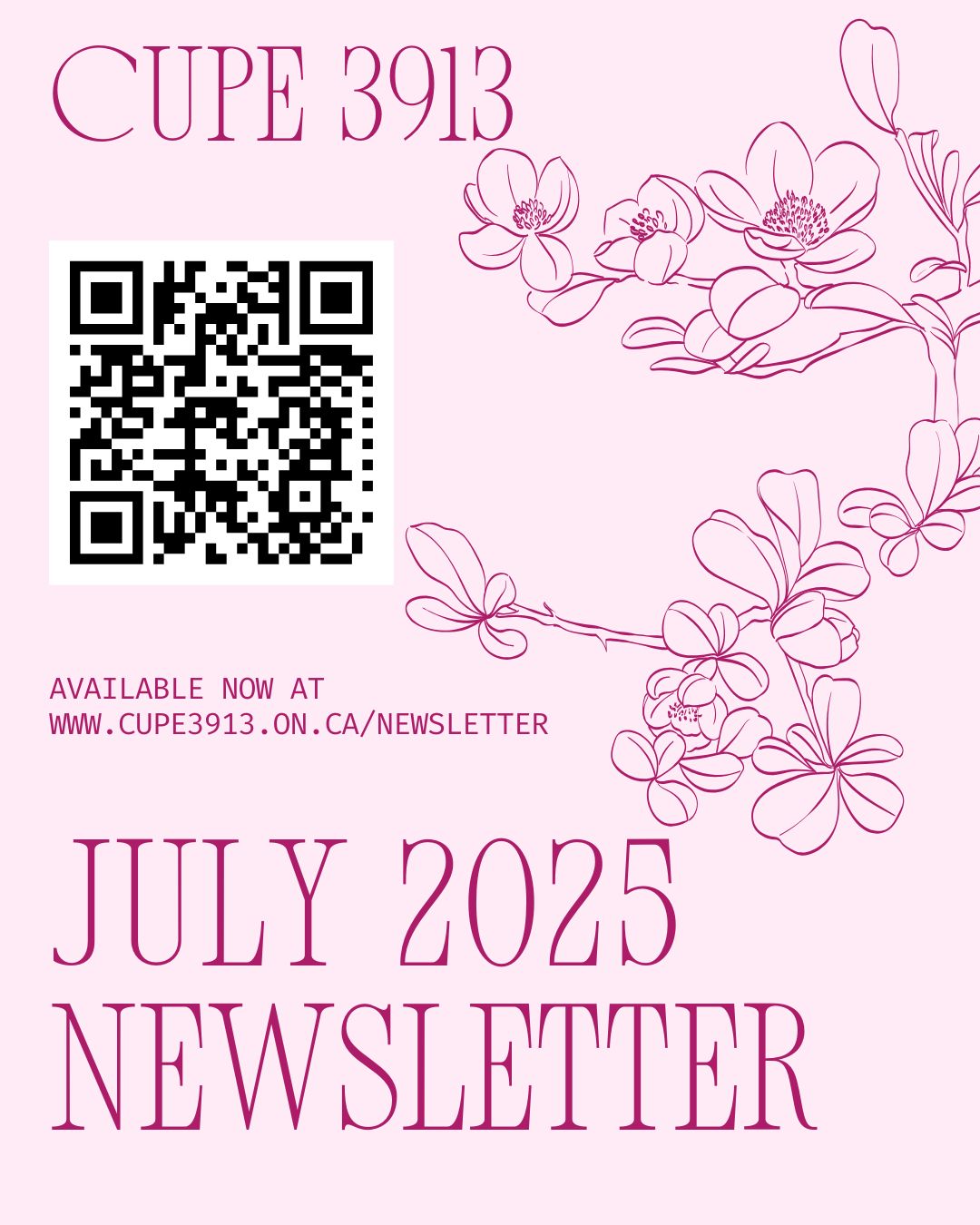 July Newsletter